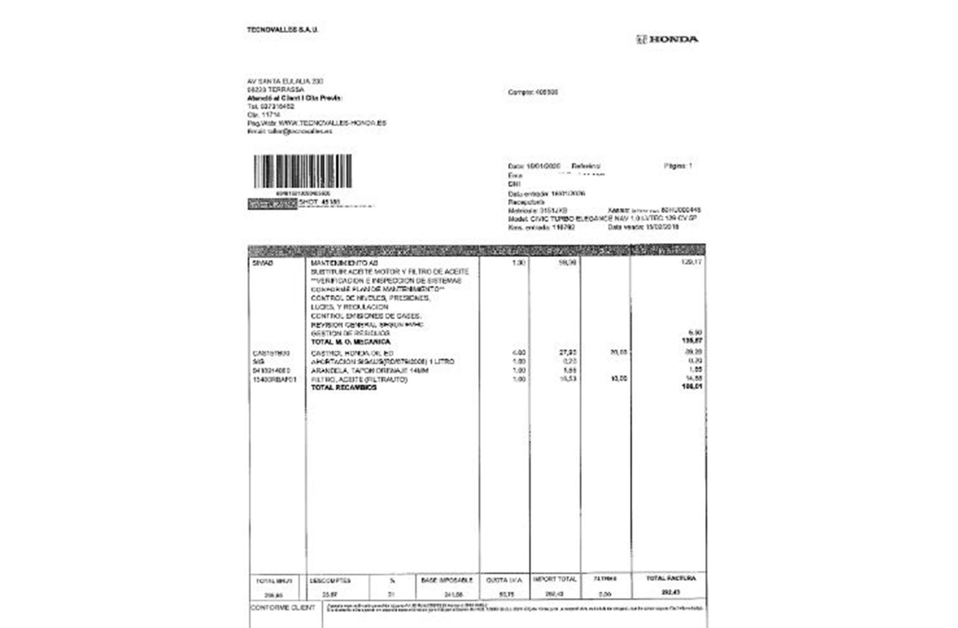 Honda Civic 1.0 I-VTEC Turbo Elegance - foto 18