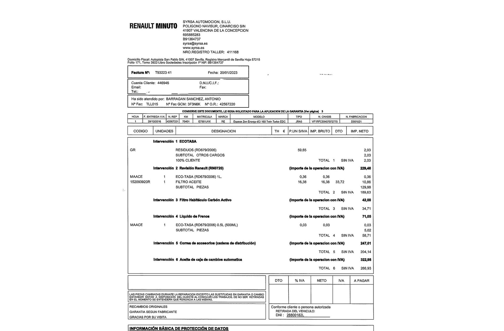 Renault Espace Zen Energy TT dCi EDC 7 plazas - foto 33