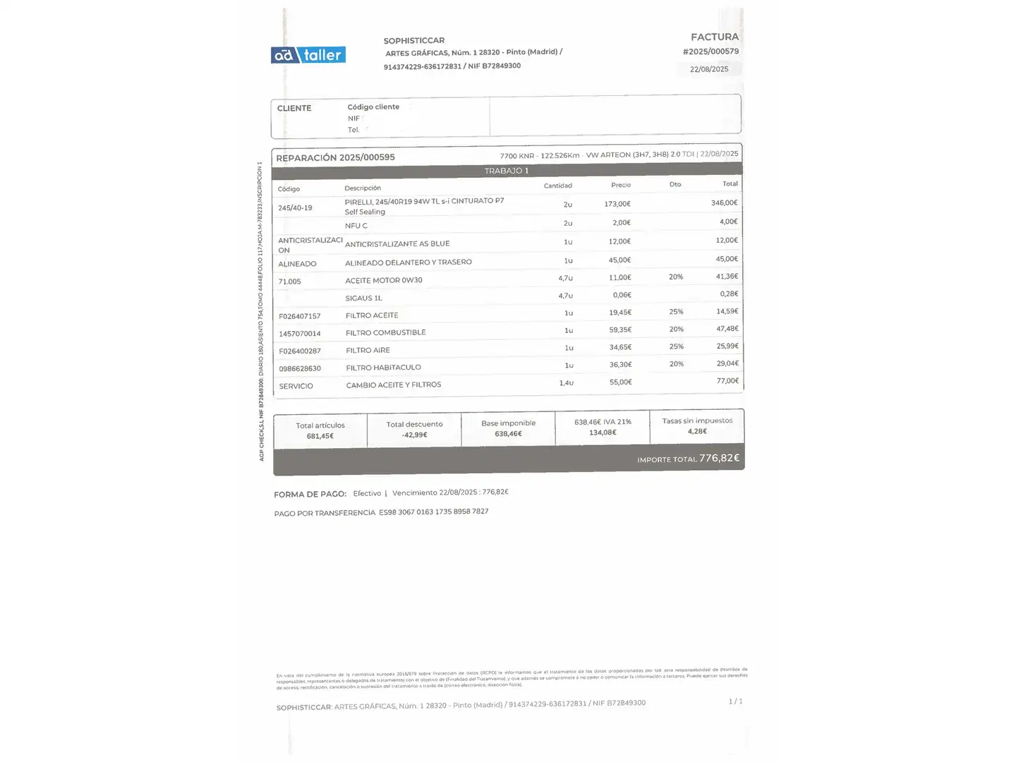 Foto Volkswagen Arteon Volkswagen Arteon Elegance 2.0 TDI (190 CV) DSG 4Motion