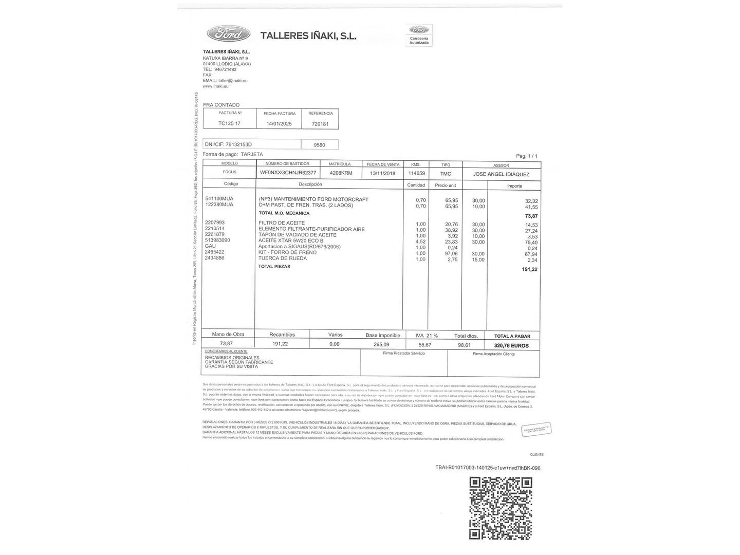Foto Ford Focus Ford Focus 1.0 Ecoboost Trend+ (125 CV)