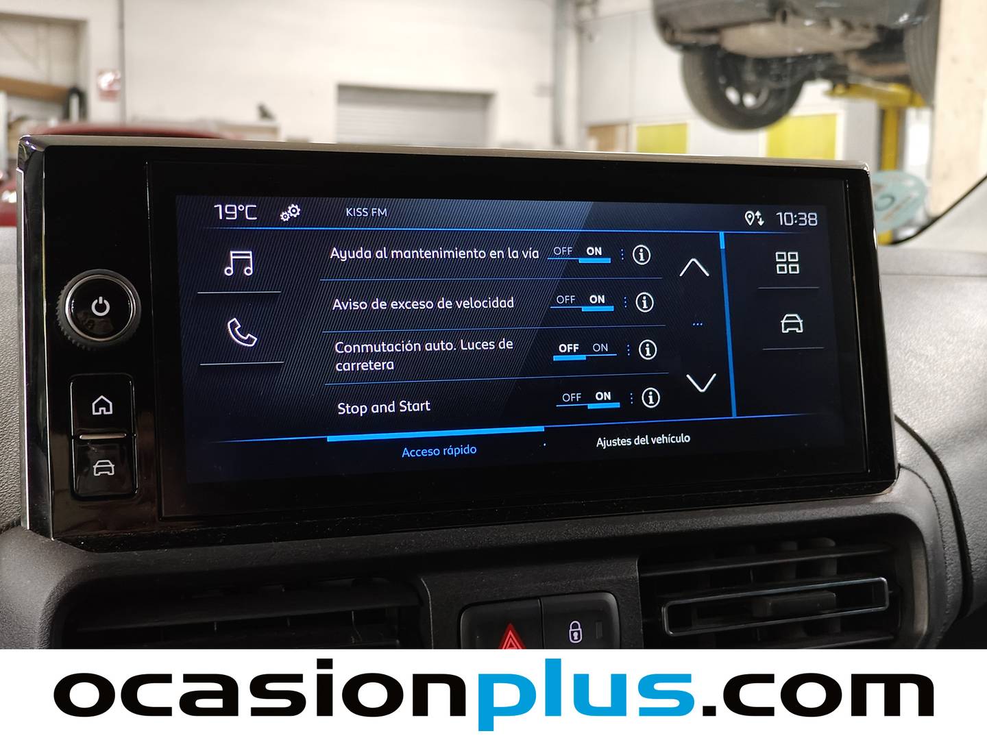 Equipamiento del Peugeot Partner Peugeot Partner Furgon BlueHDi 100 Standard 600kg (102 CV)