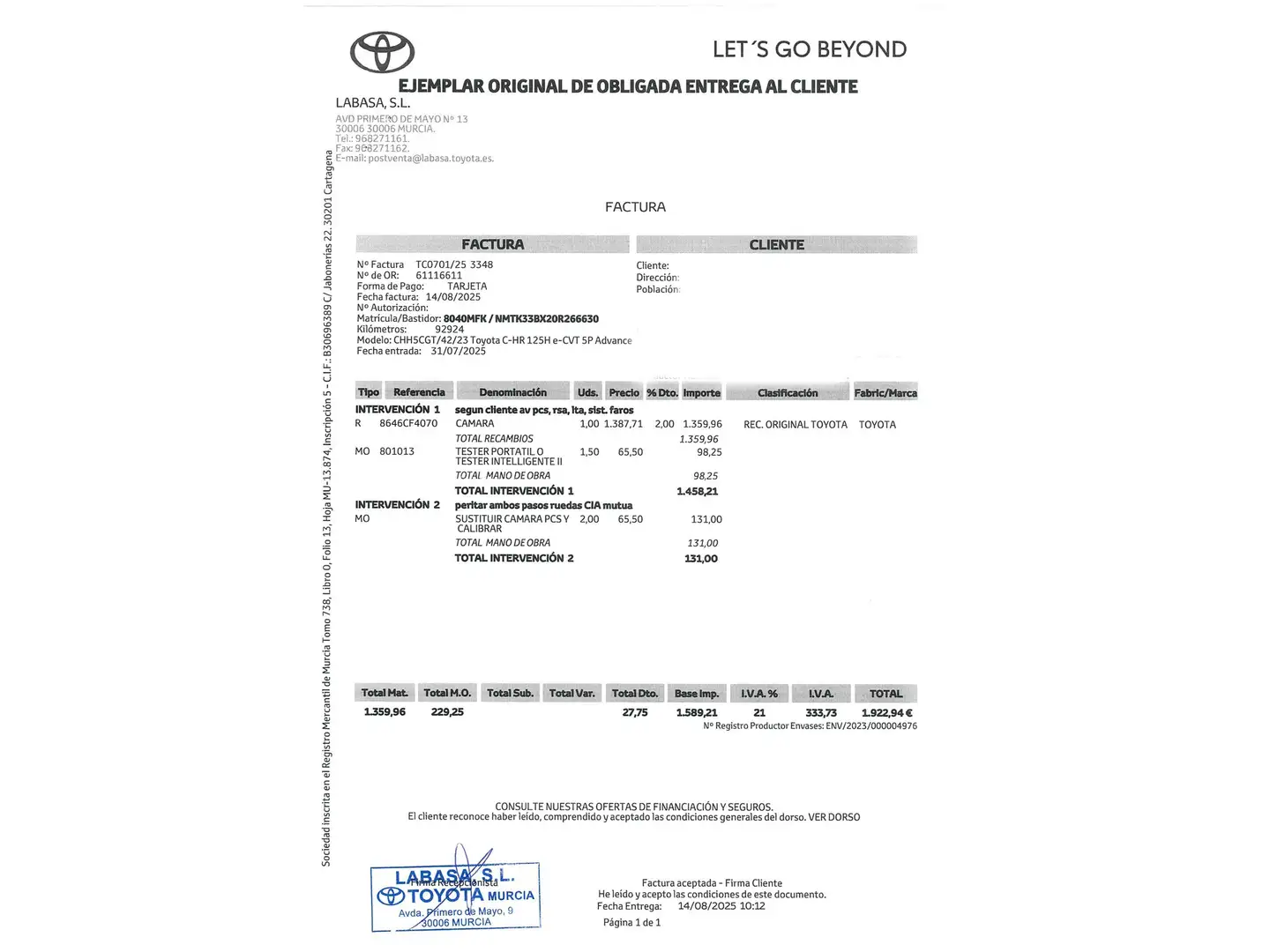 Mantenimiento