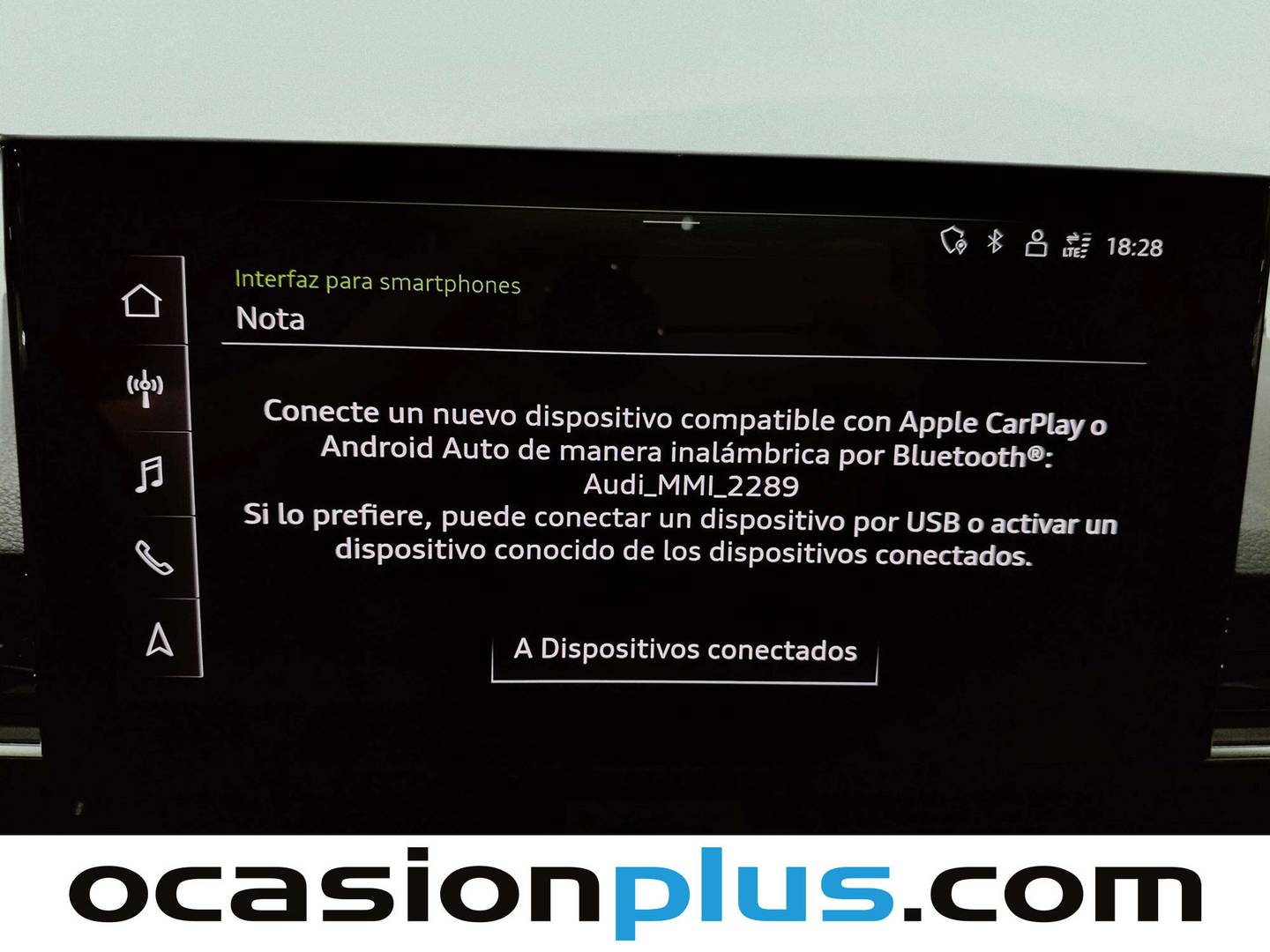 Equipamiento del Audi A5 Audi A5 Sportback Black line 40 TDI  (204 CV) S tronic