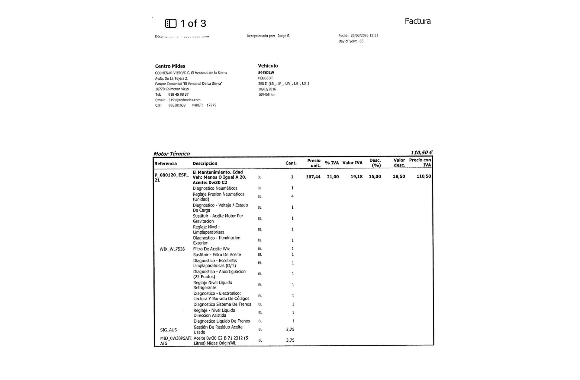 Peugeot 308 BlueHDi 100 Style - foto 15