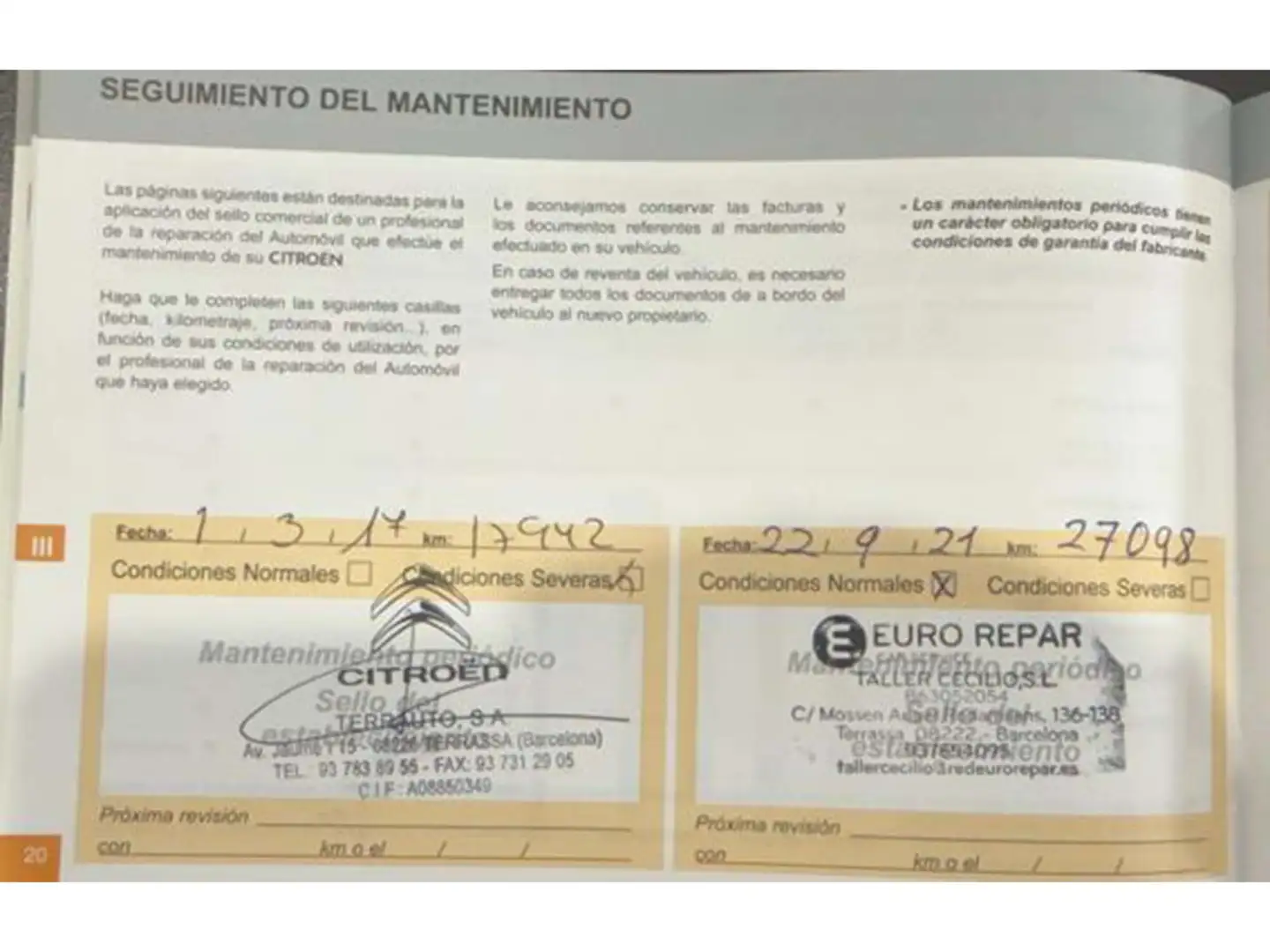 Mantenimiento