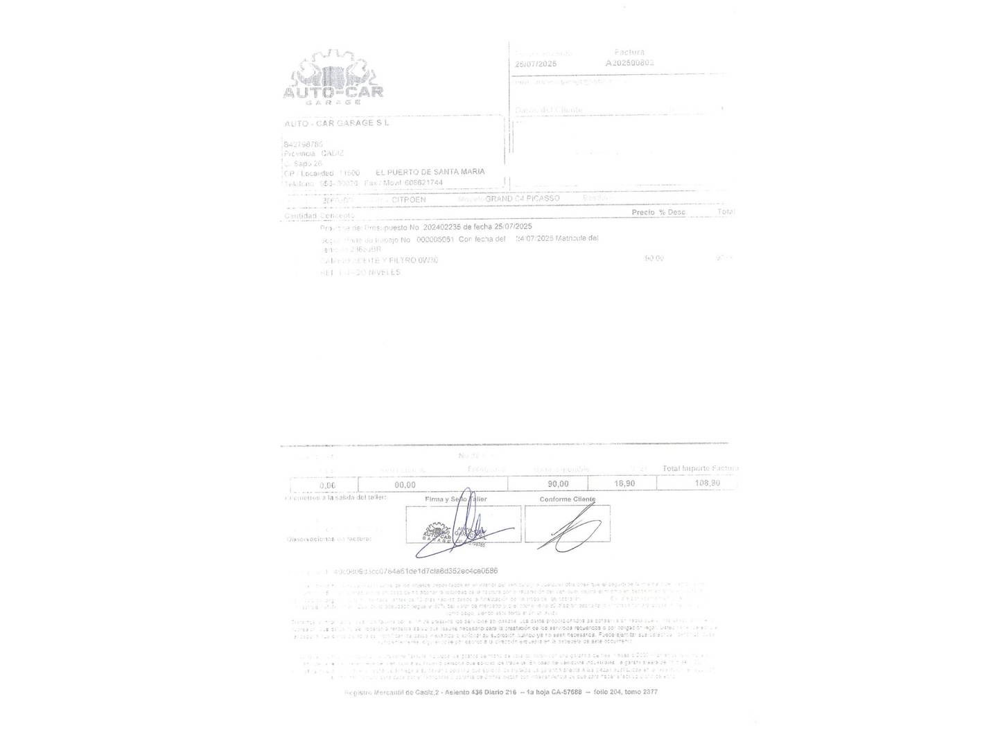 Foto Citroën Grand C4 Picasso Citroen Grand C4 Picasso 1.6 THP Intensive (156 CV) 7 Plazas