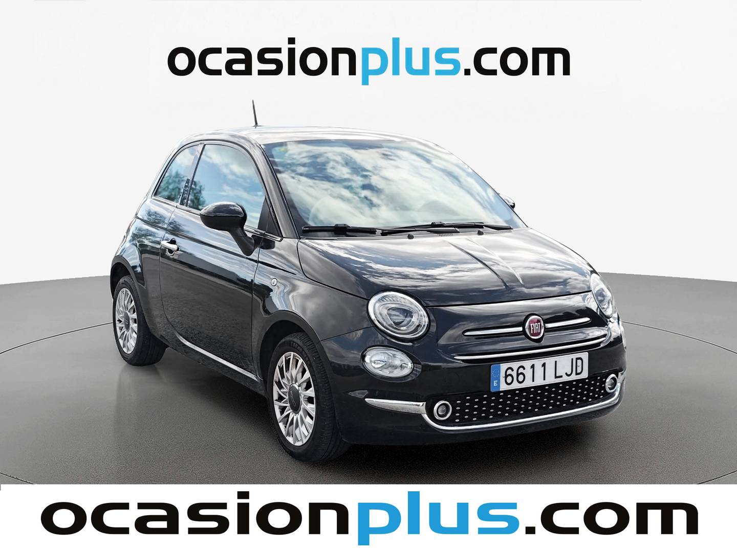 Foto delantera Fiat 500 Fiat 500 1.2 8v Lounge (69 CV) derecha