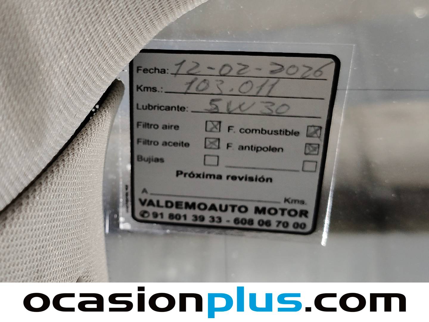 Foto del mantenimiento del Mercedes Clase V Mercedes Clase V 300 d Avantgarde Largo (239 CV) 7 Plazas