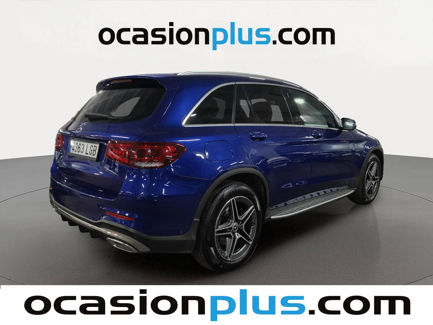 Foto trasera Mercedes Clase GLC Mercedes GLC 200 d 4Matic (163 CV) Pack AMG izquierda