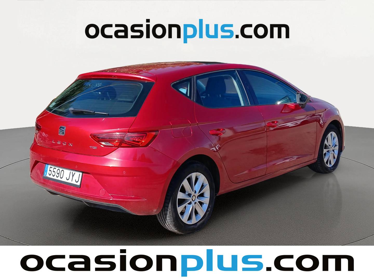 Foto trasera Seat León Seat León 1.4 TGI GNC S&S Style (110 CV) derecha