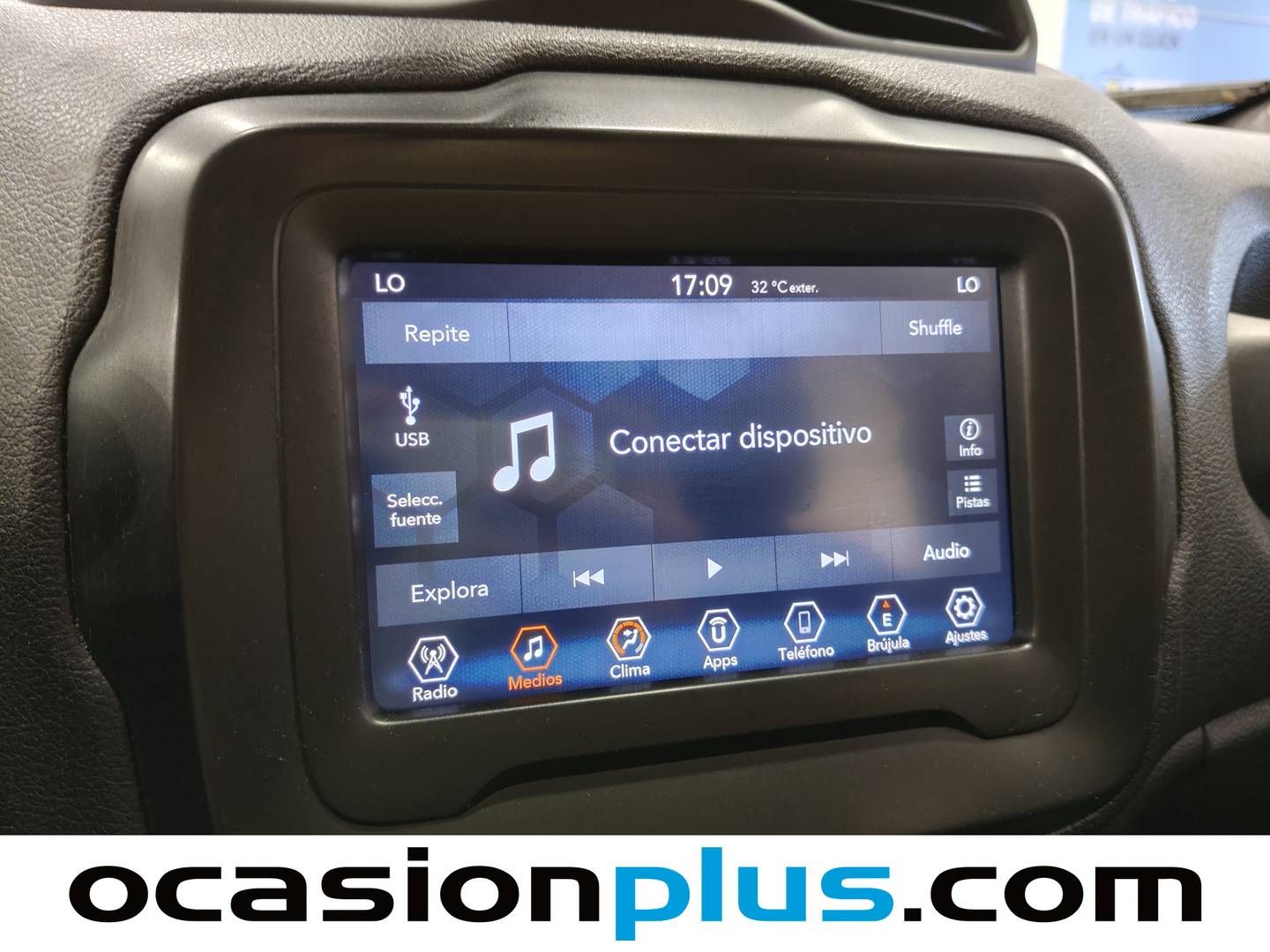 Equipamiento del Jeep Renegade Jeep Renegade 1.0G Sport 4x2 (120 CV)