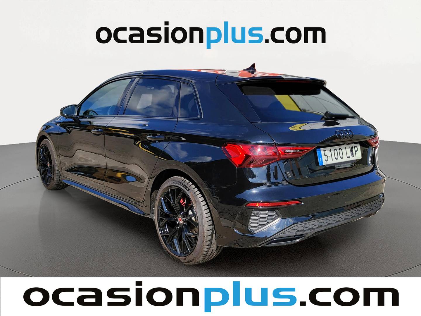 Foto trasera Audi A3 Audi A3 Sportback Black line 30 TFSI (110 CV) S tronic izquierda