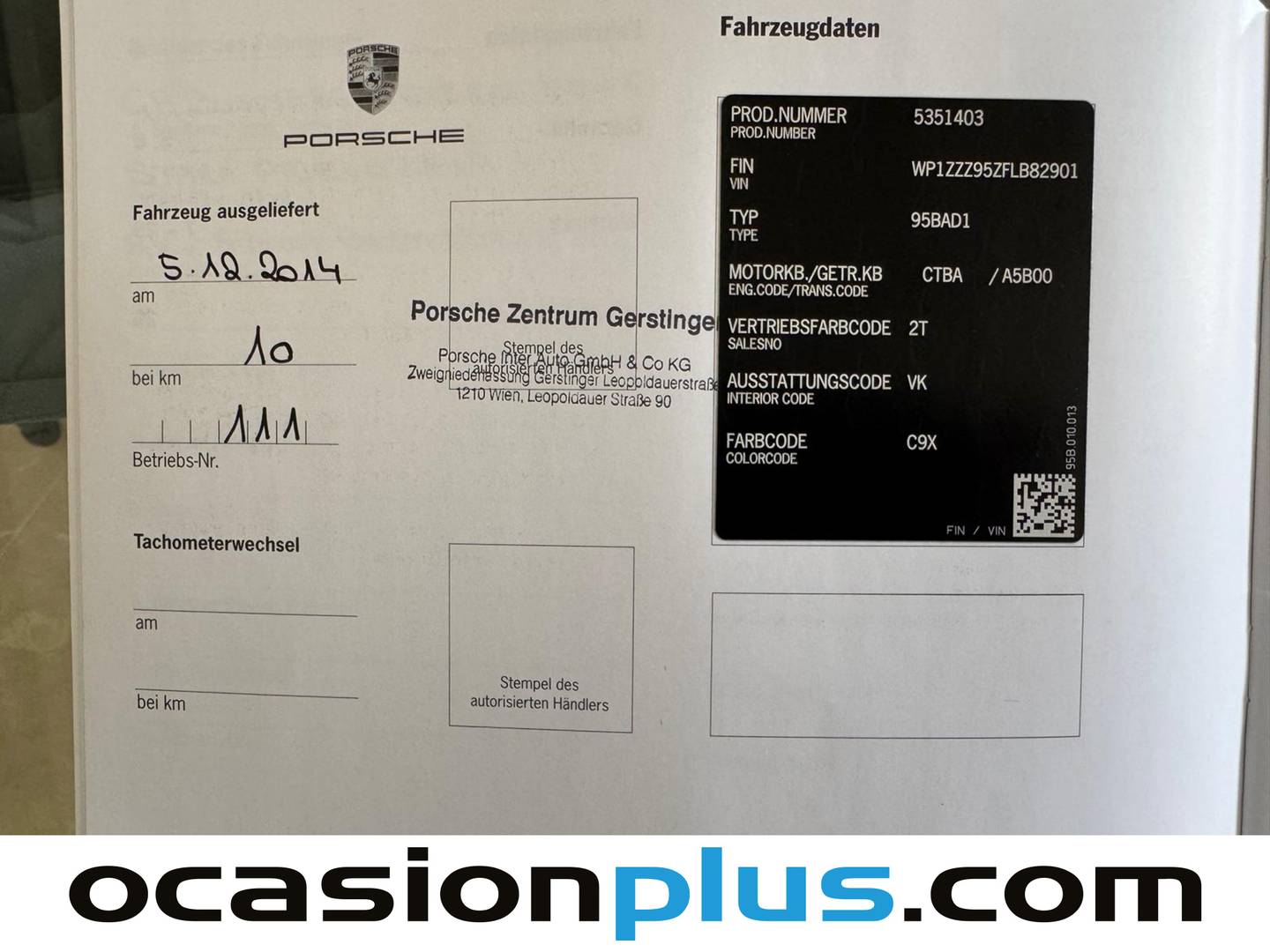 Foto del mantenimiento del Porsche Macan Porsche Macan S Diesel (258 CV)