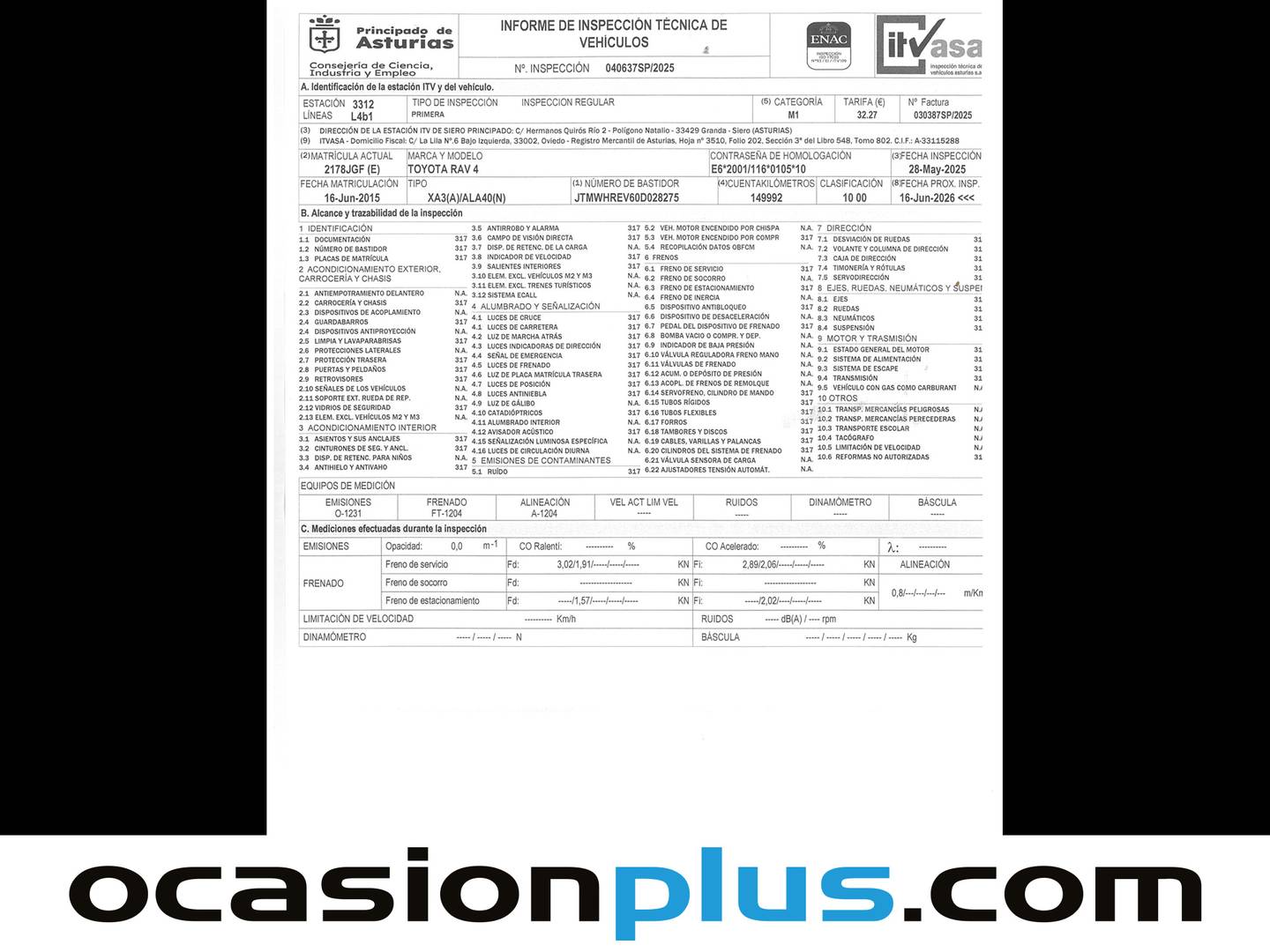 Toyota Rav4 Toyota Rav4 120D Advance 4x2 (124 CV) de segunda mano