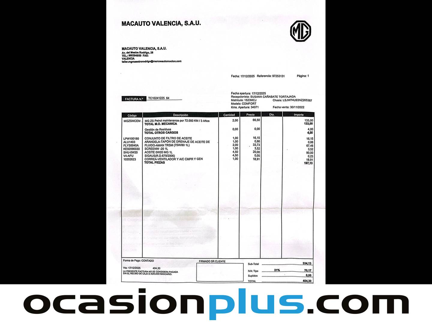 Foto MG ZS MG ZS 1.5 Comfort (106 CV)