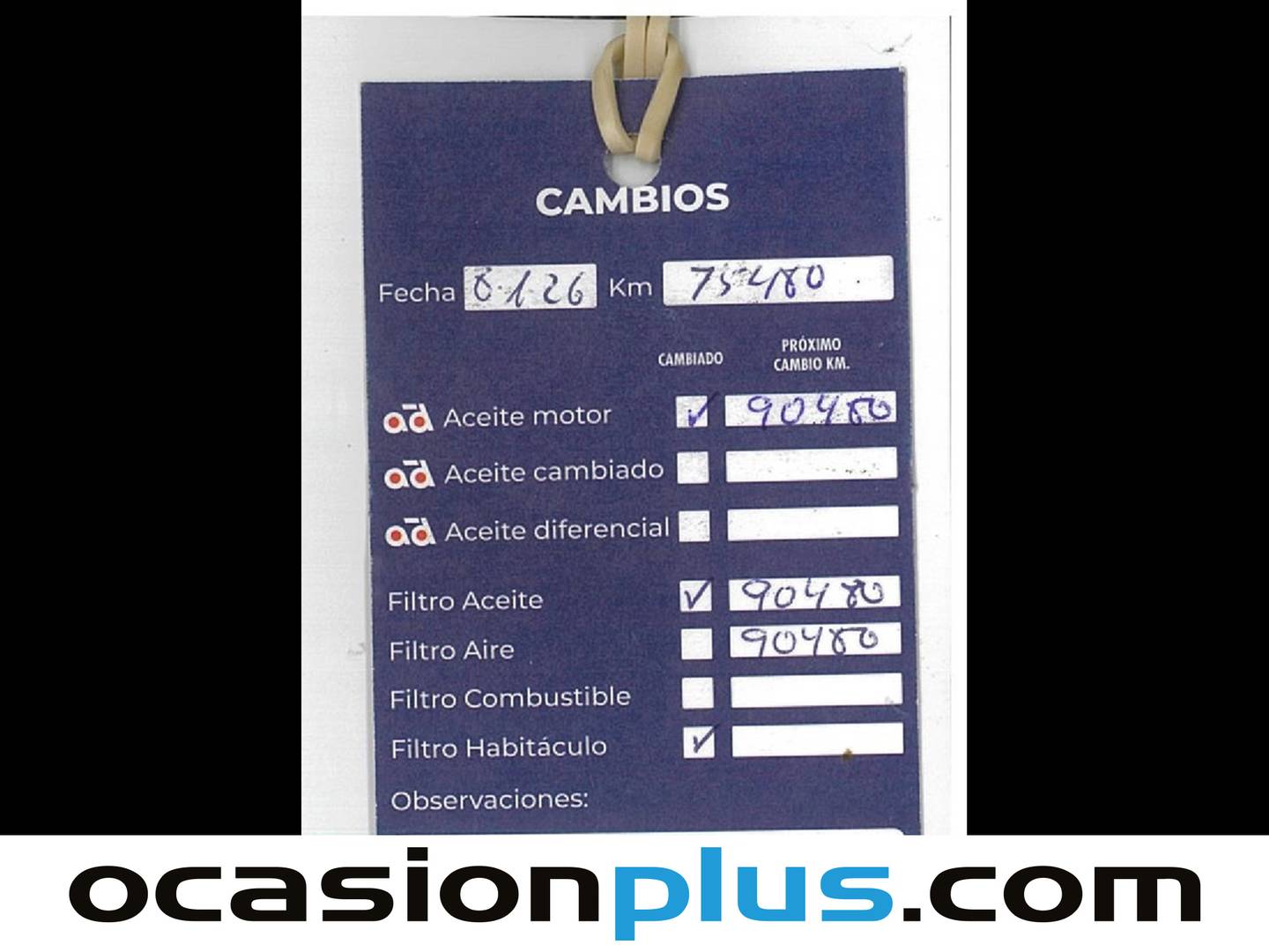 Foto del mantenimiento del Skoda Kamiq Skoda Kamiq 1.0 TSI Emotion (110 CV)