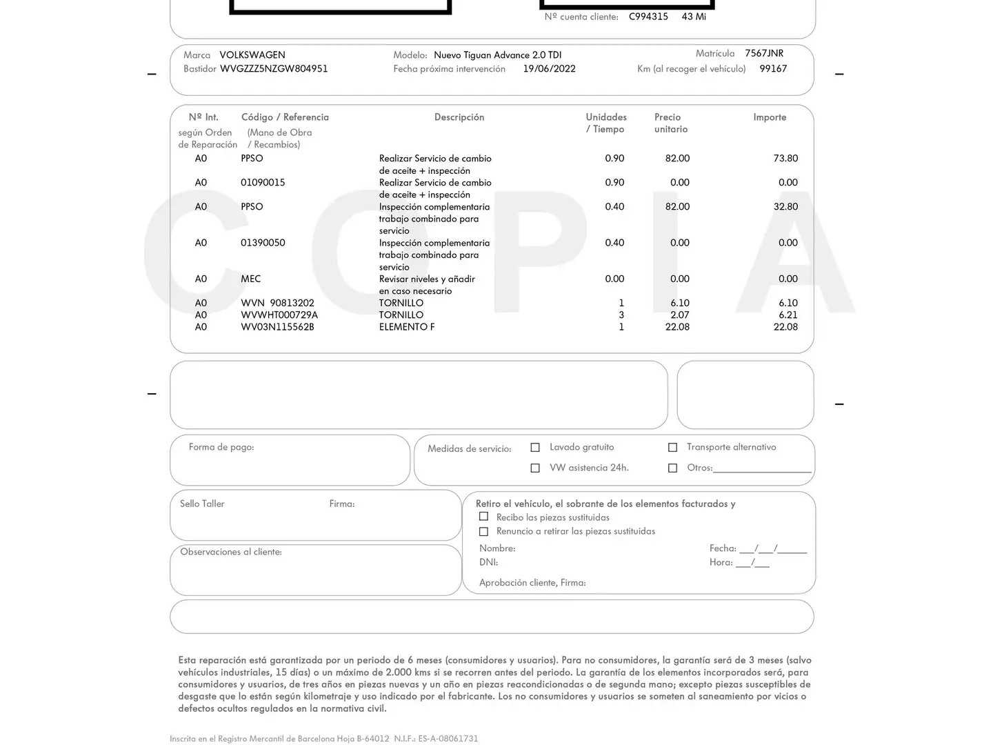 Foto Volkswagen Tiguan Volkswagen Tiguan Advance 2.0 TDI BMT (150 CV)