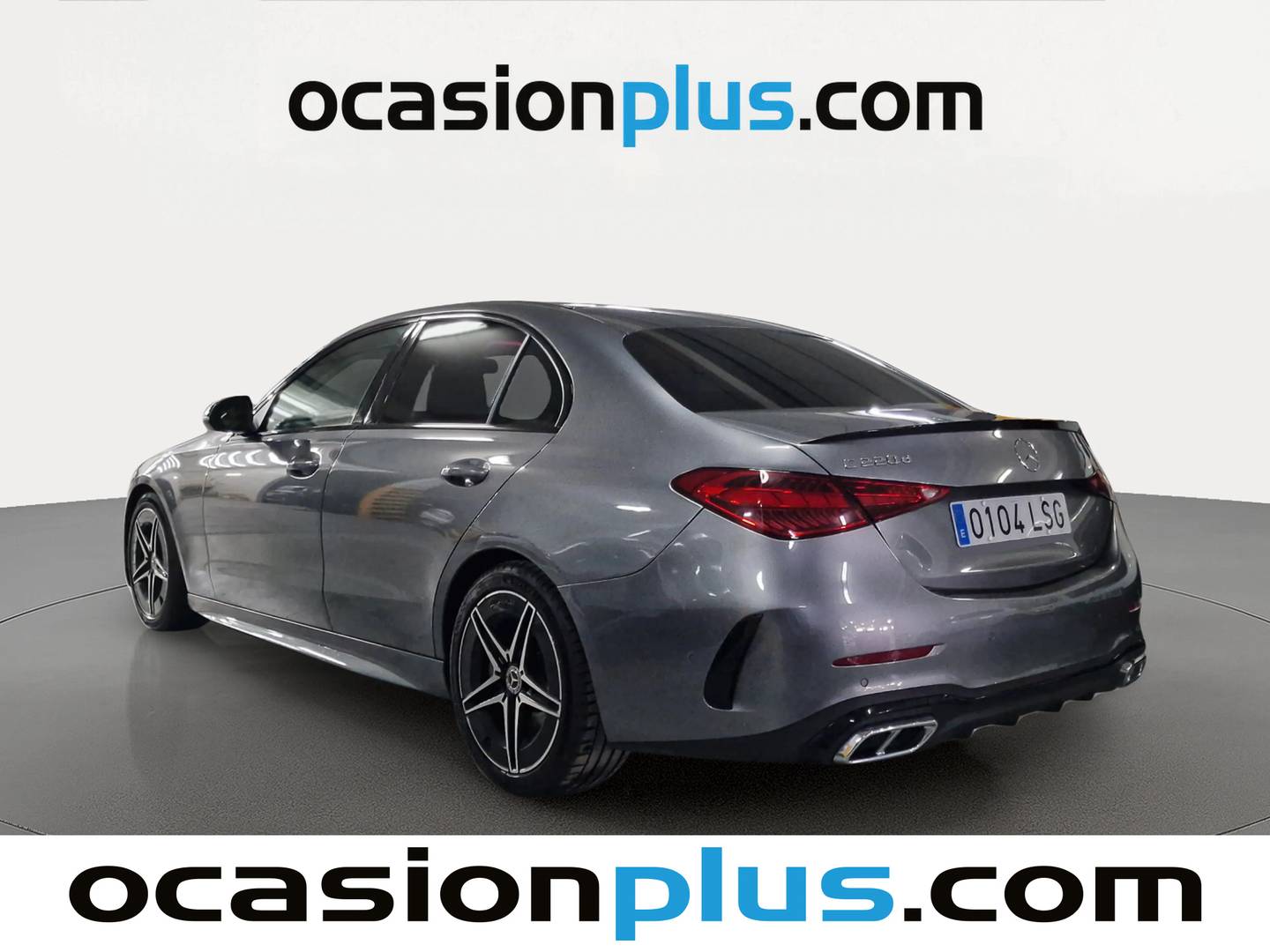 Foto trasera Mercedes Clase C Mercedes Clase C 220 d (200 CV) Pack AMG izquierda