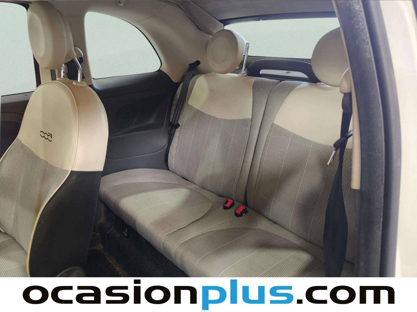 Foto asientos traseros Fiat 500 Fiat 500C 1.2 8v Cabrio Lounge (69 CV)