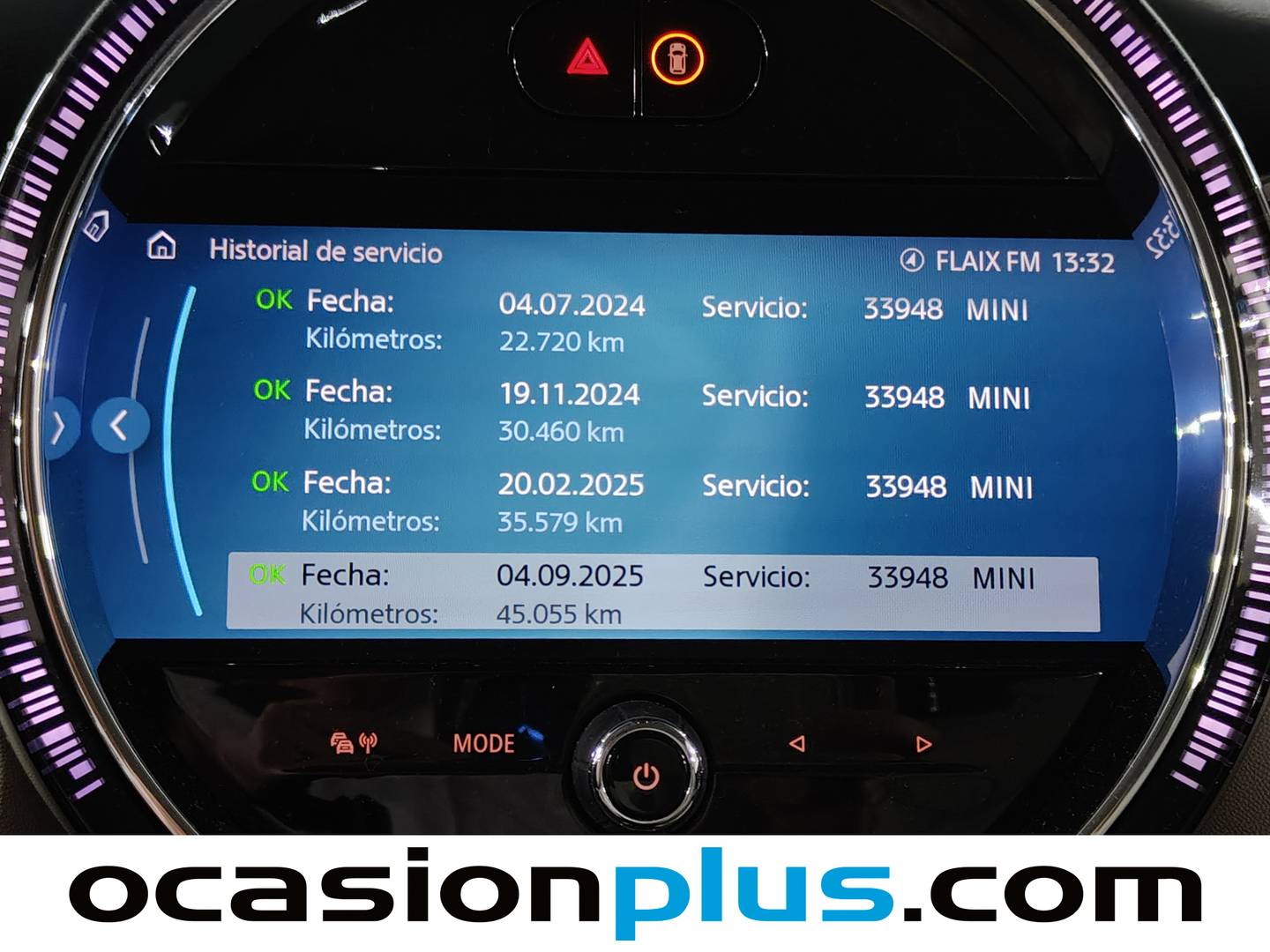 Foto del mantenimiento del Mini MINI MINI MINI Cooper (136 CV)