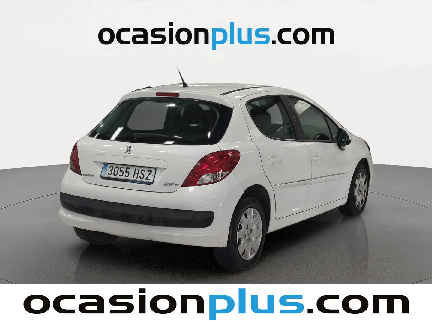 Foto trasera Peugeot 207 + Peugeot 207+ 1.4 HDI FAP (68 CV) derecha