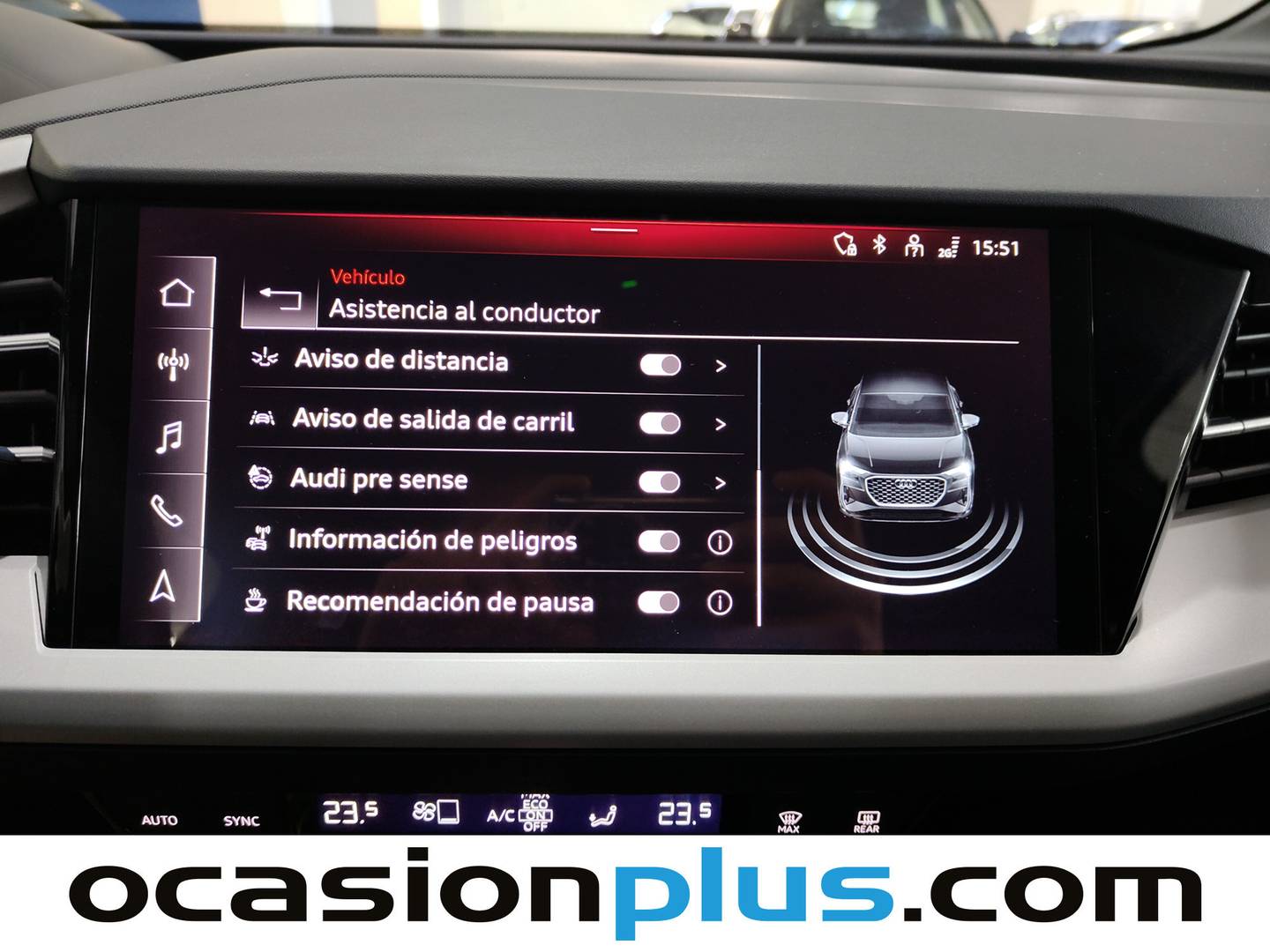 Paquetes del Audi Q4 Sportback e-tron Audi Q4 Sportback e-tron e-tron Black line 50 e-tron quattro (299 CV)