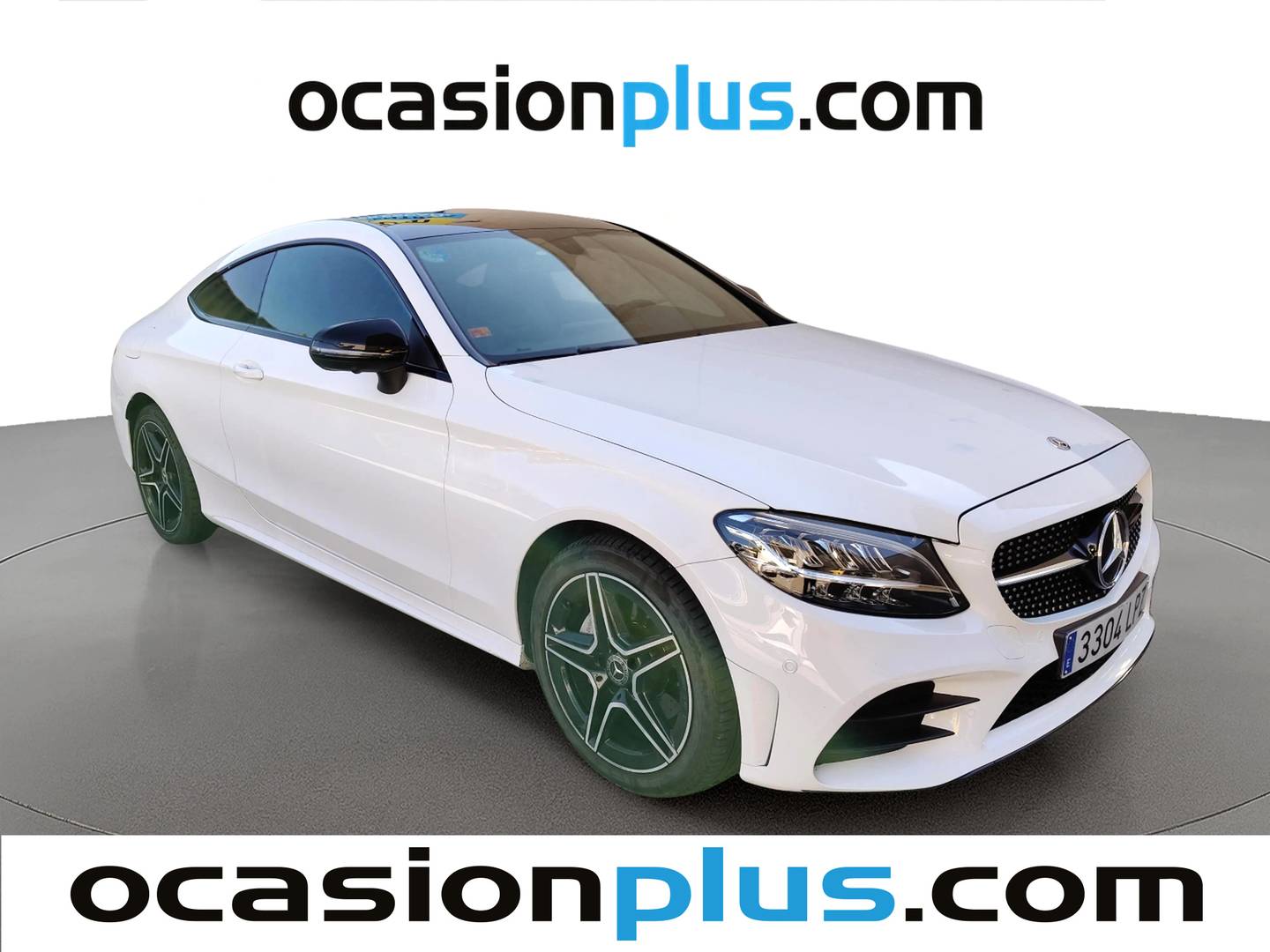 Foto delantera Mercedes Clase C Mercedes Clase C 200 Coupe (184 CV) Pack AMG derecha