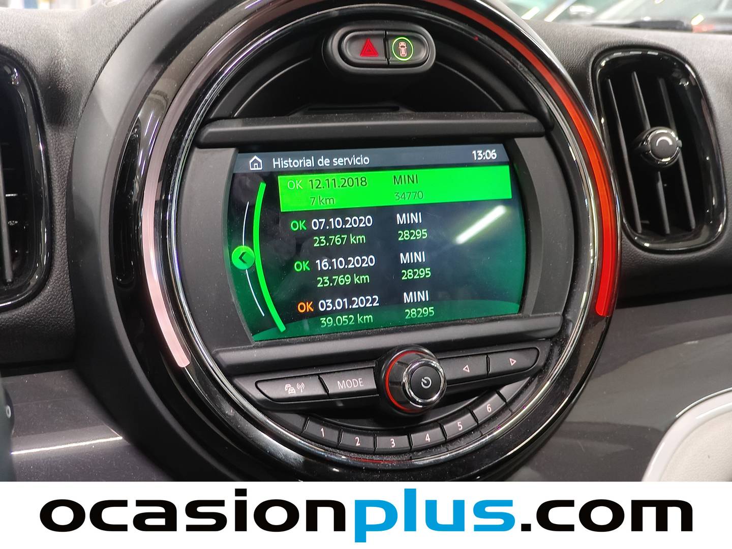 Foto del mantenimiento del Mini Countryman Mini MINI Countryman Cooper S E ALL4 (224 CV)