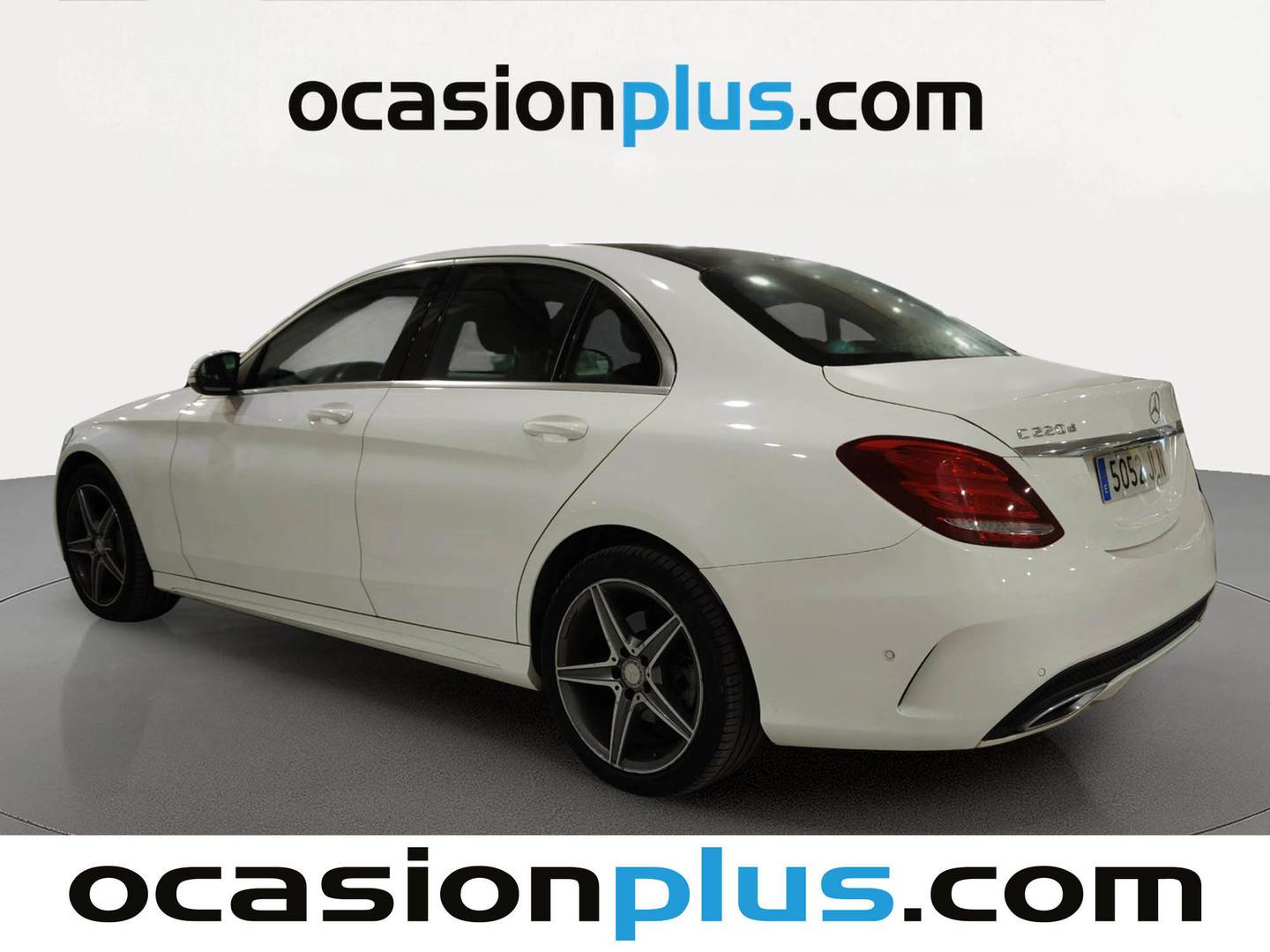 Foto trasera Mercedes Clase C Mercedes Clase C 220 d (170 CV) Pack AMG izquierda