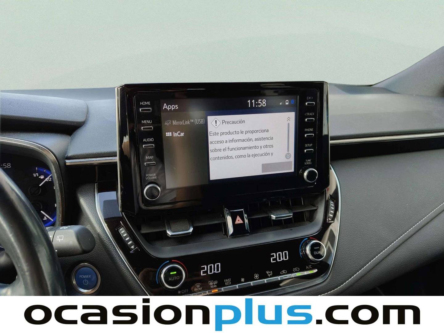 Equipamiento del Toyota Corolla Toyota Corolla 1.8 125 Híbrido Active Tech E-CVT (122 CV)