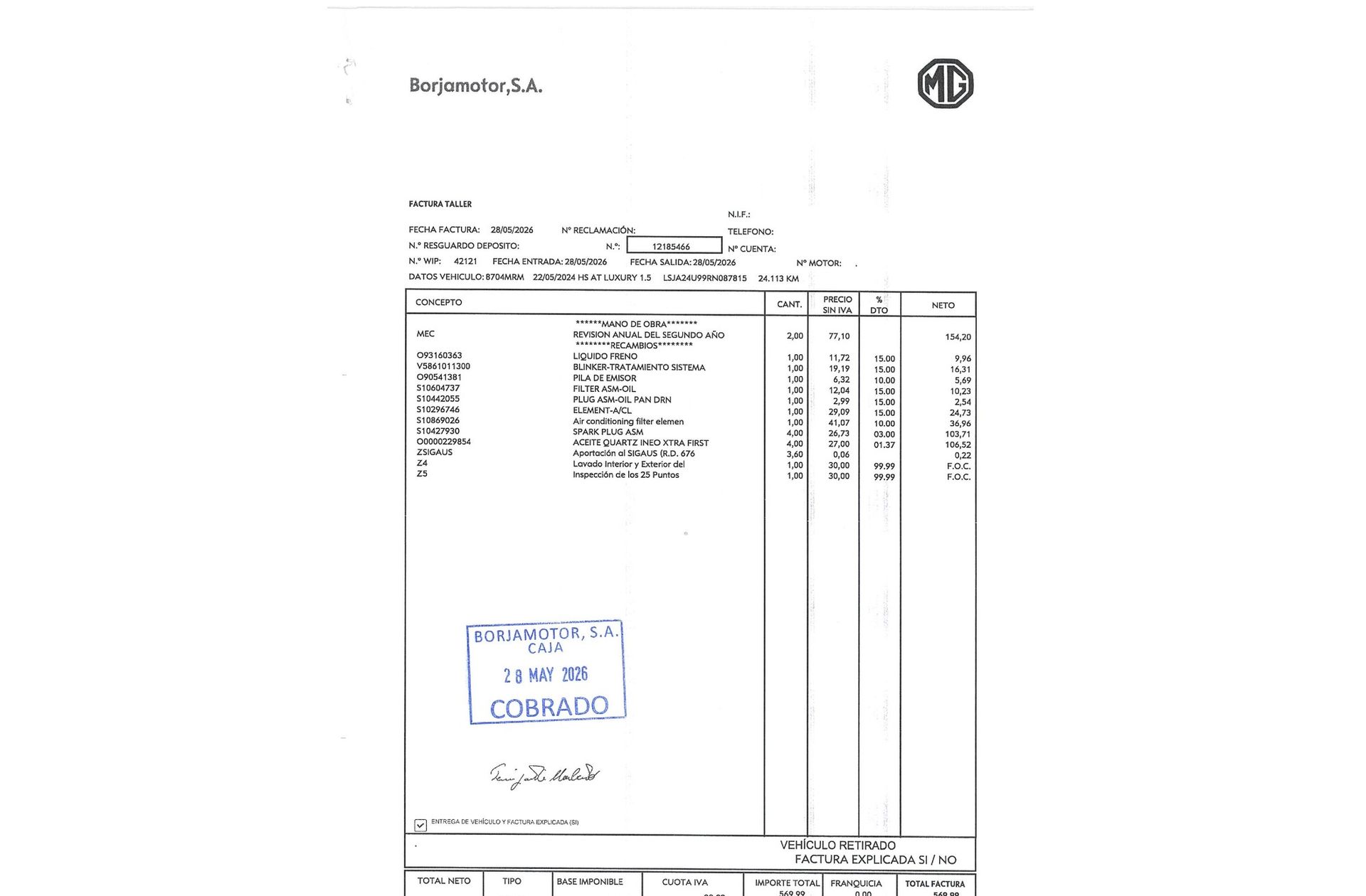 MG HS 1.5 Turbo GDI Luxury DCT - foto 25