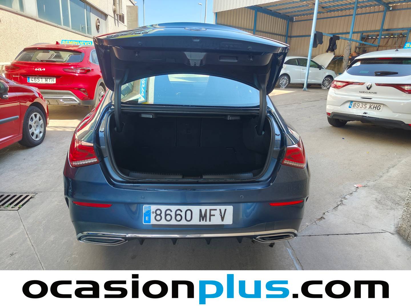 Fotos maletero Mercedes CLA Mercedes CLA CLA 180 (136 CV)