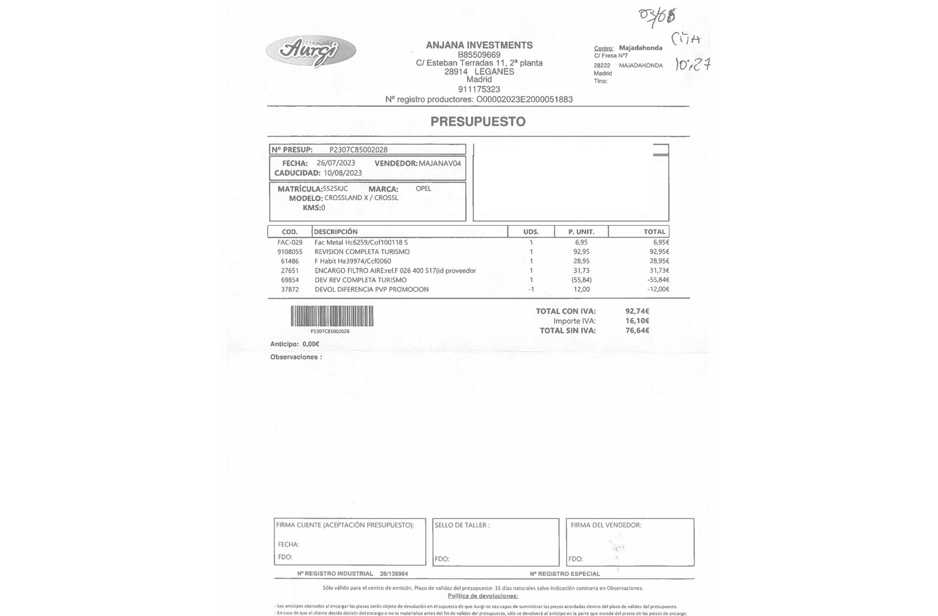 Opel Mokka 1.4 Turbo Excellence 4x2 - foto 20