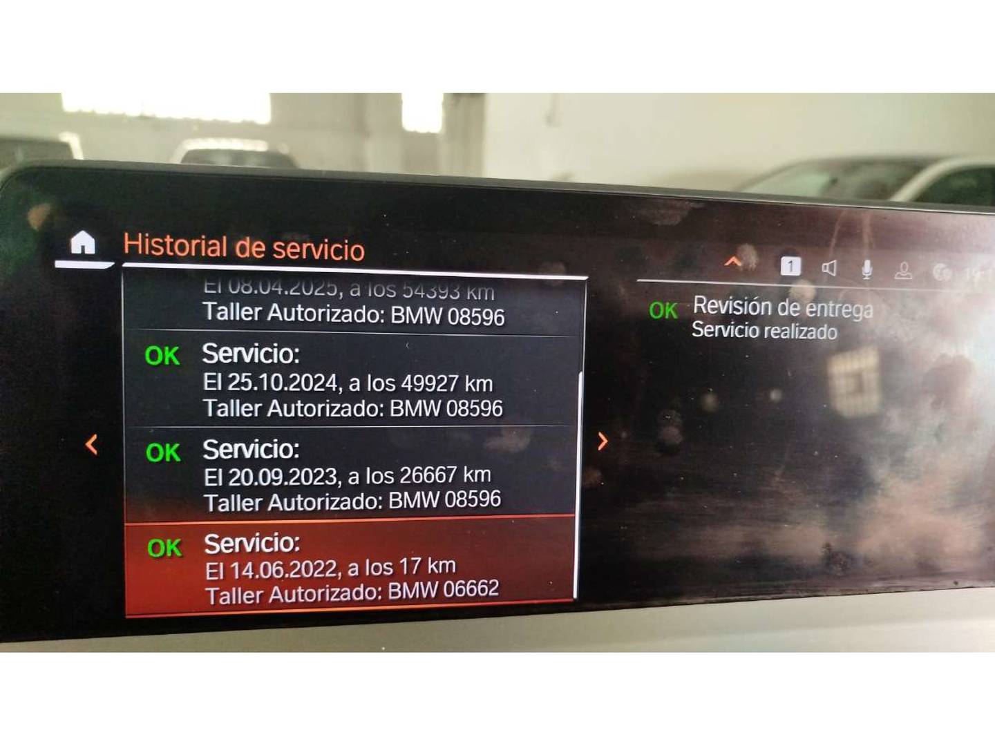Foto del mantenimiento del BMW X3 BMW X3 xDrive20d xLine (190 CV)