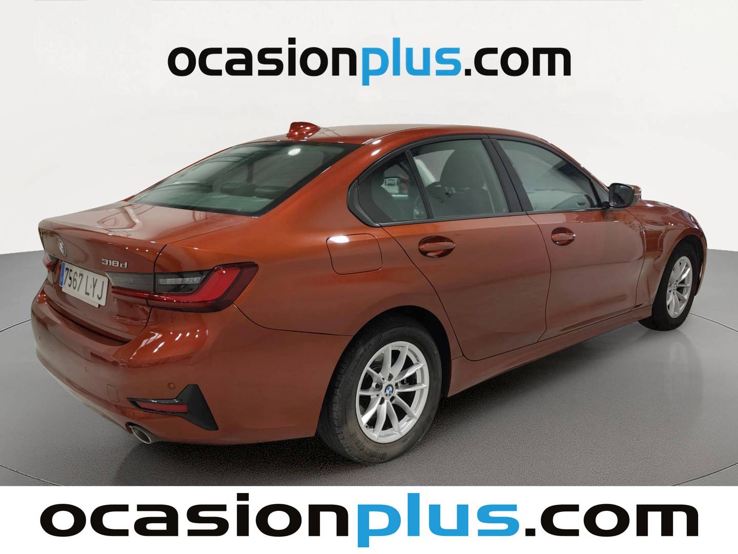Foto trasera BMW Serie 3 BMW Serie 3 318d (150 CV) derecha