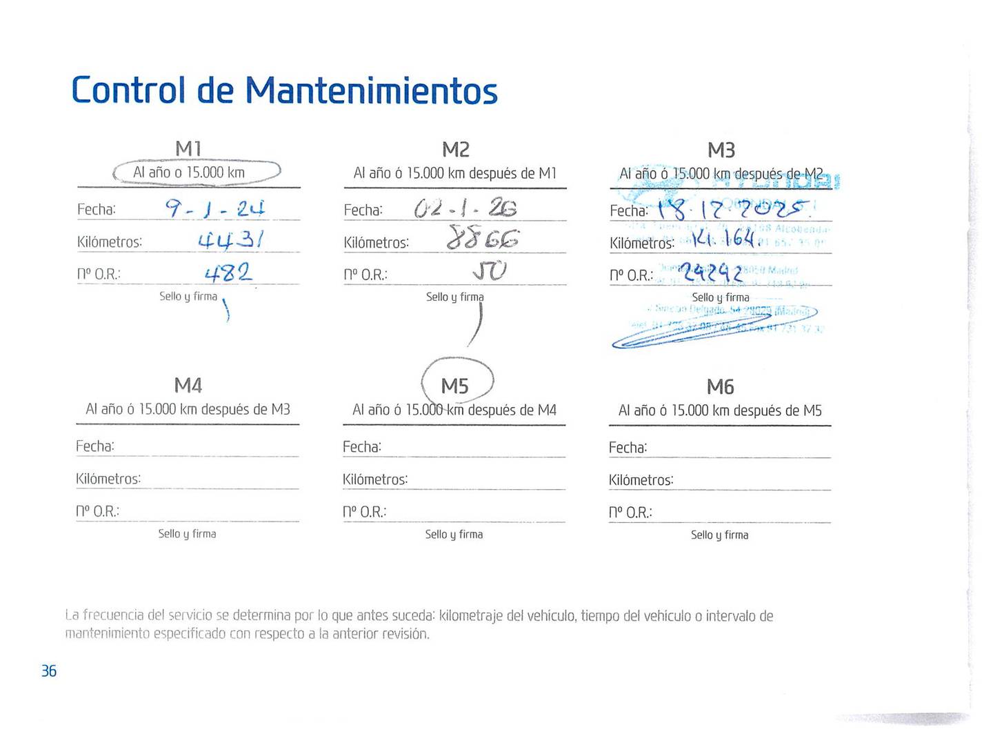 Foto del mantenimiento del Hyundai Bayon Hyundai Bayon 1.0 TGDI 48V Maxx (100 CV)