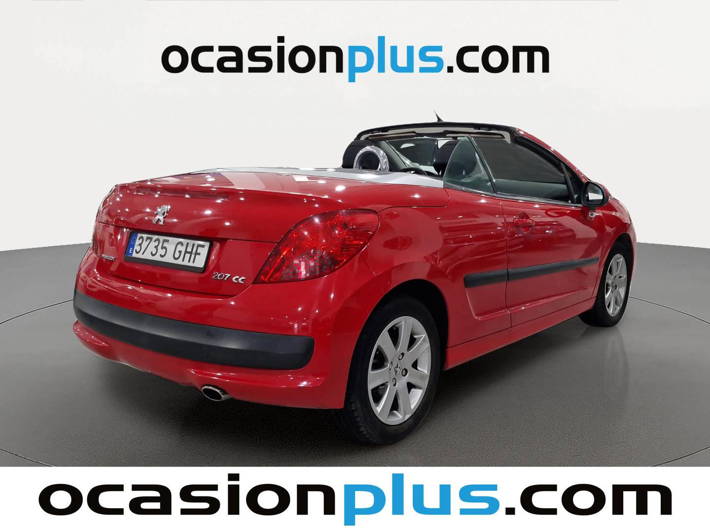 Foto trasera Peugeot 207 Peugeot 207 CC 1.6 VTi 16v (120 CV) izquierda