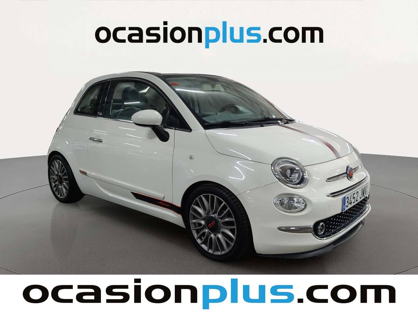 Foto delantera Fiat 500C Fiat 500C 1.2 8v Cabrio Lounge (69 CV) derecha