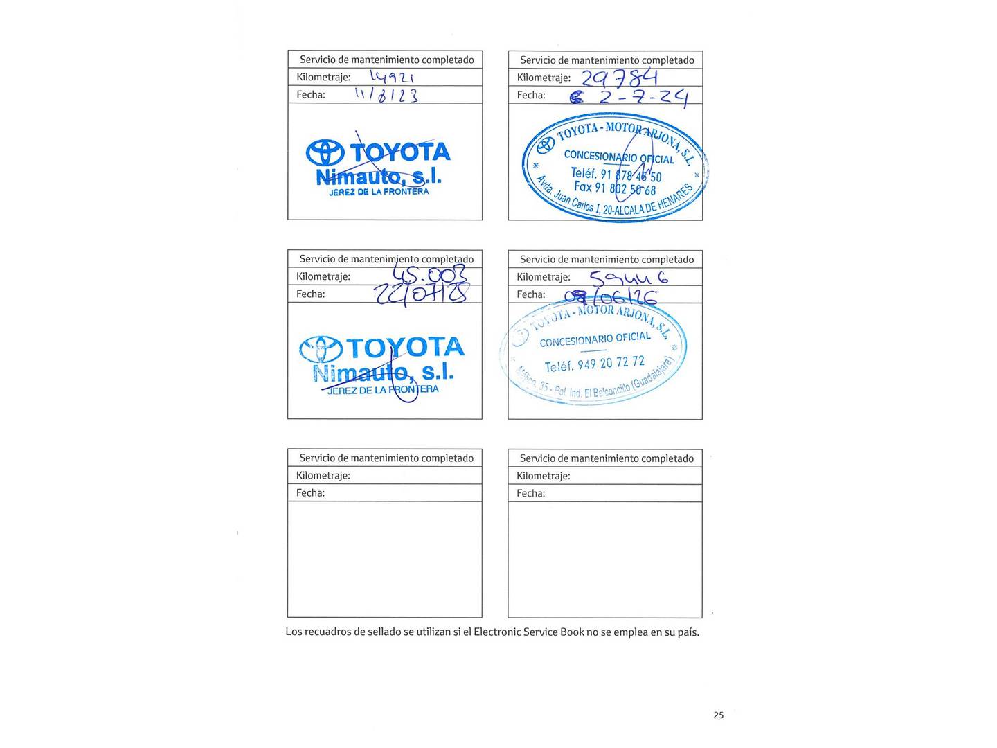 Foto del mantenimiento del Toyota C-HR Toyota C-HR 180H GR Sport (184 CV)