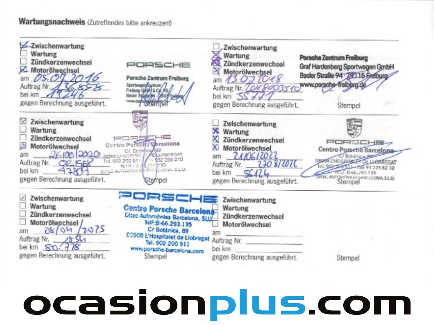 Foto del mantenimiento del Porsche Macan Porsche Macan Turbo (400 CV)