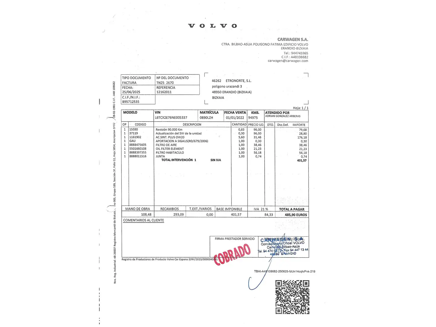 Foto Lynk & Co 01 Lynk & Co 01 1.5 PHEV (261 CV)