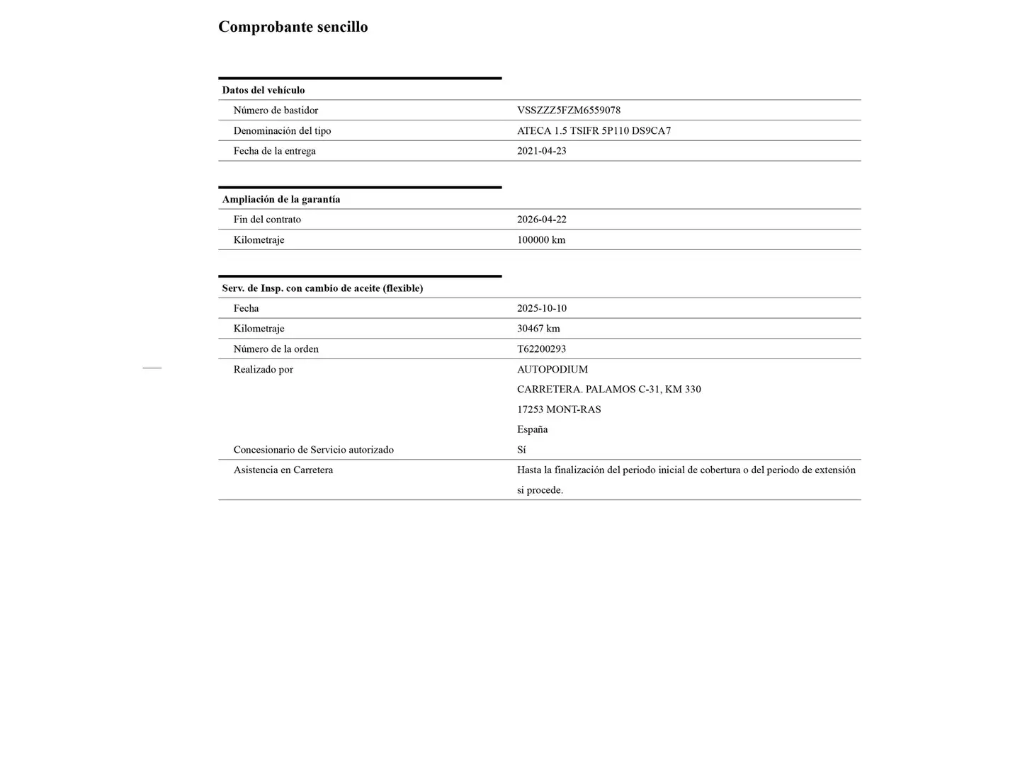 Mantenimiento
