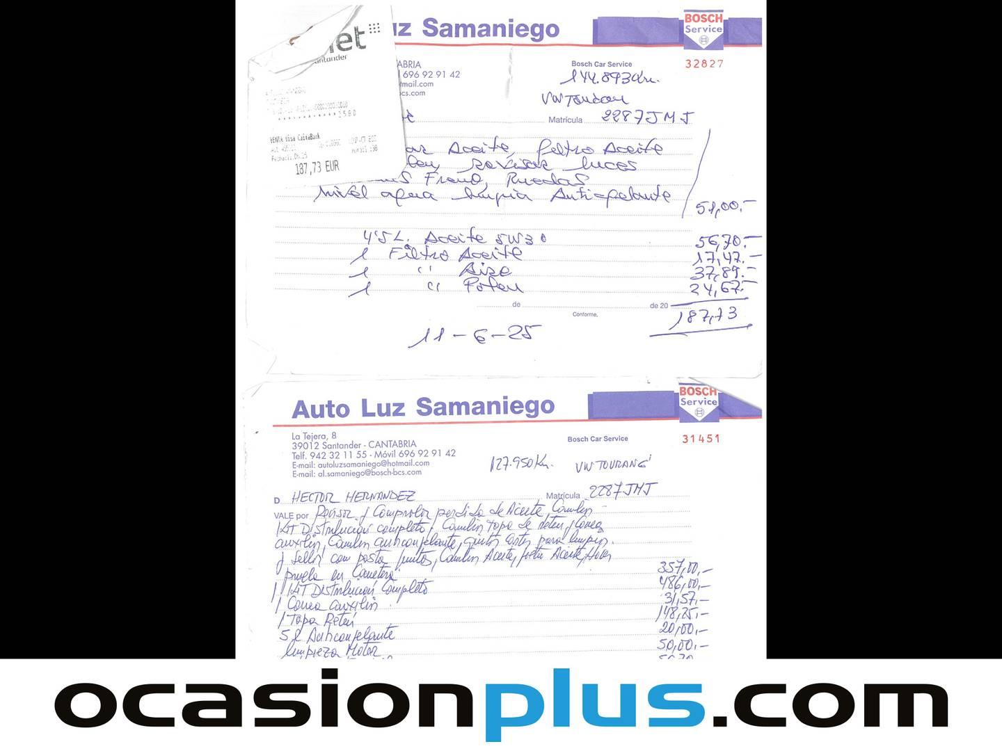 Foto del mantenimiento del Volkswagen Touran Volkswagen Touran Sport 2.0 TDI BMT (150 CV) 7 PLAZAS