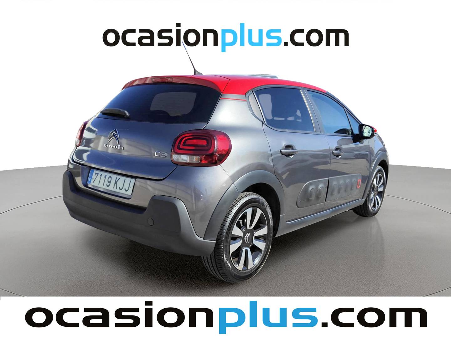 Foto trasera Citroën C3 Citroën C3 PureTech 82 Feel (83 CV) derecha