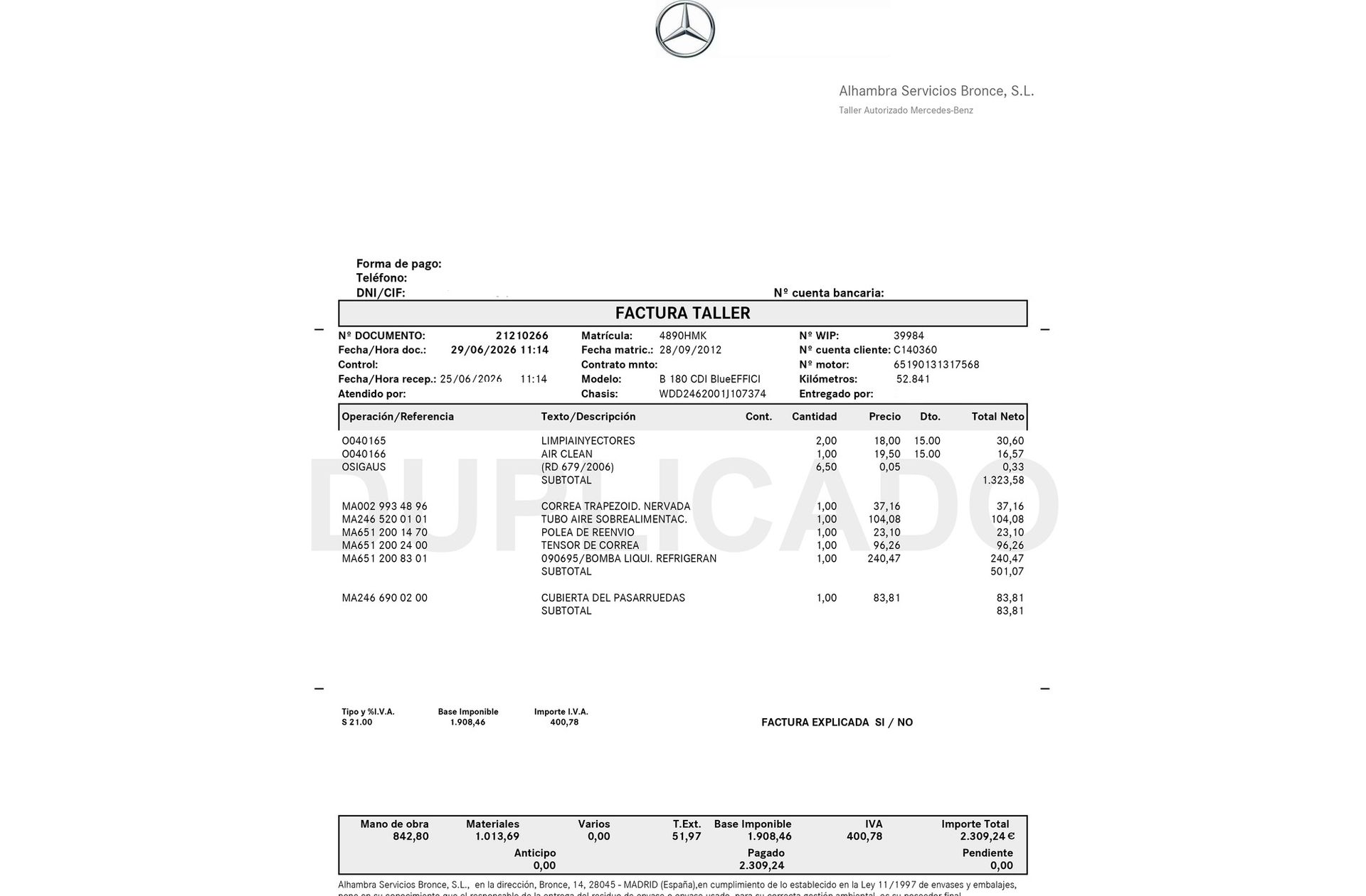 Mercedes-Benz Clase B B 180 CDI - foto 20