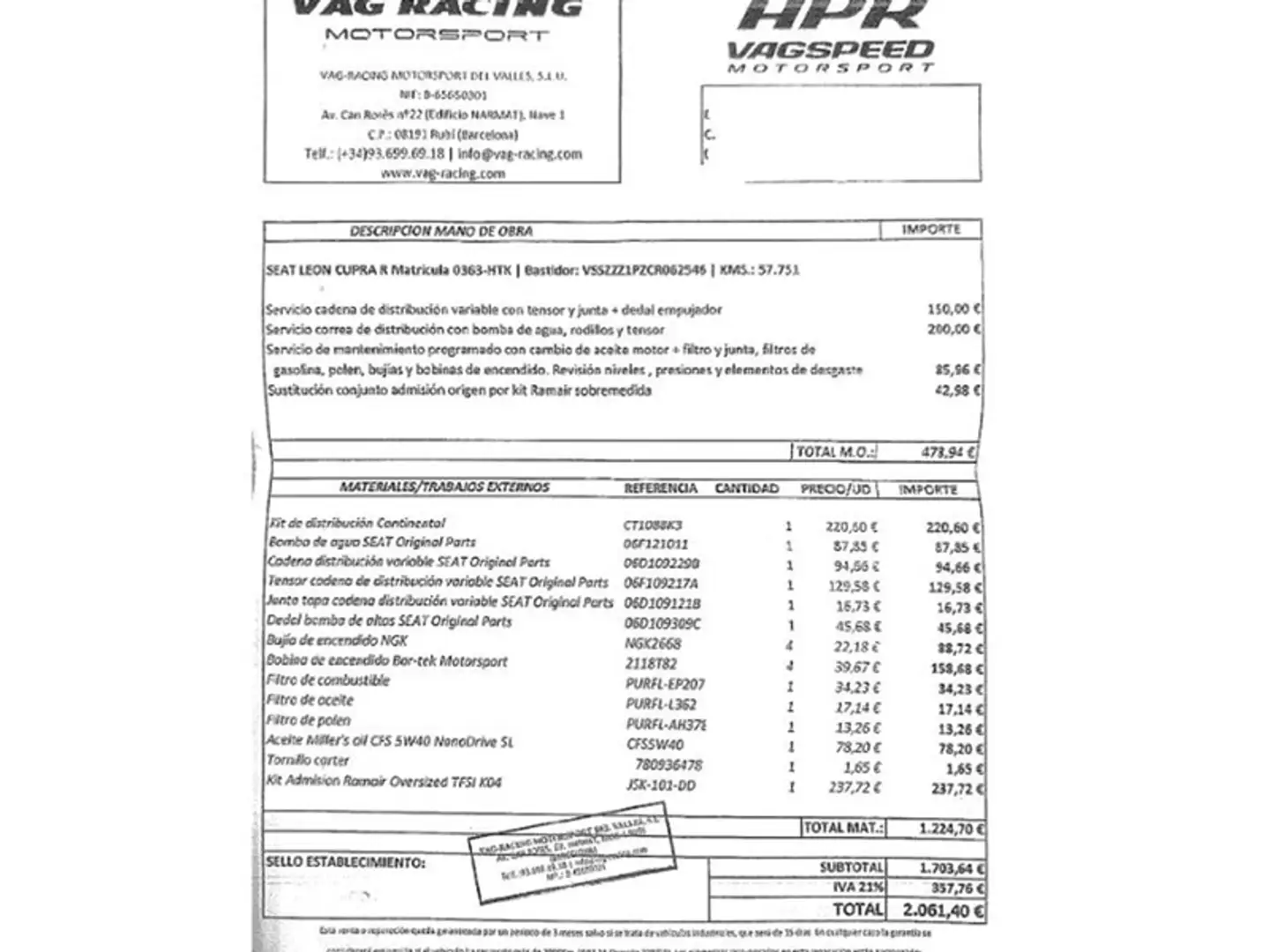 Foto Seat León SEAT León 2.0 TSI Cupra R (265 CV)
