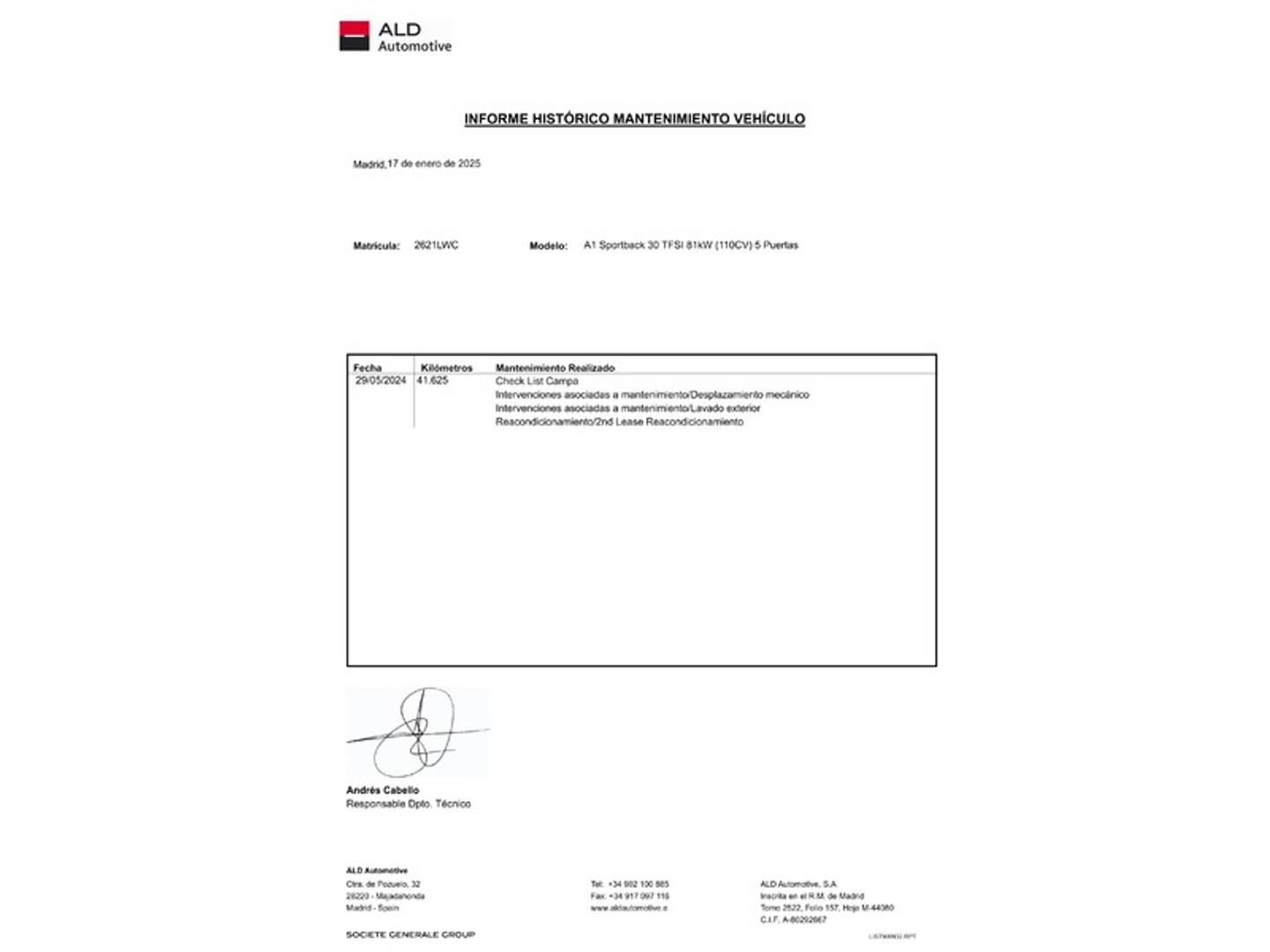 Foto Audi A1 Audi A1 Sportback 30 TFSI (110 CV)