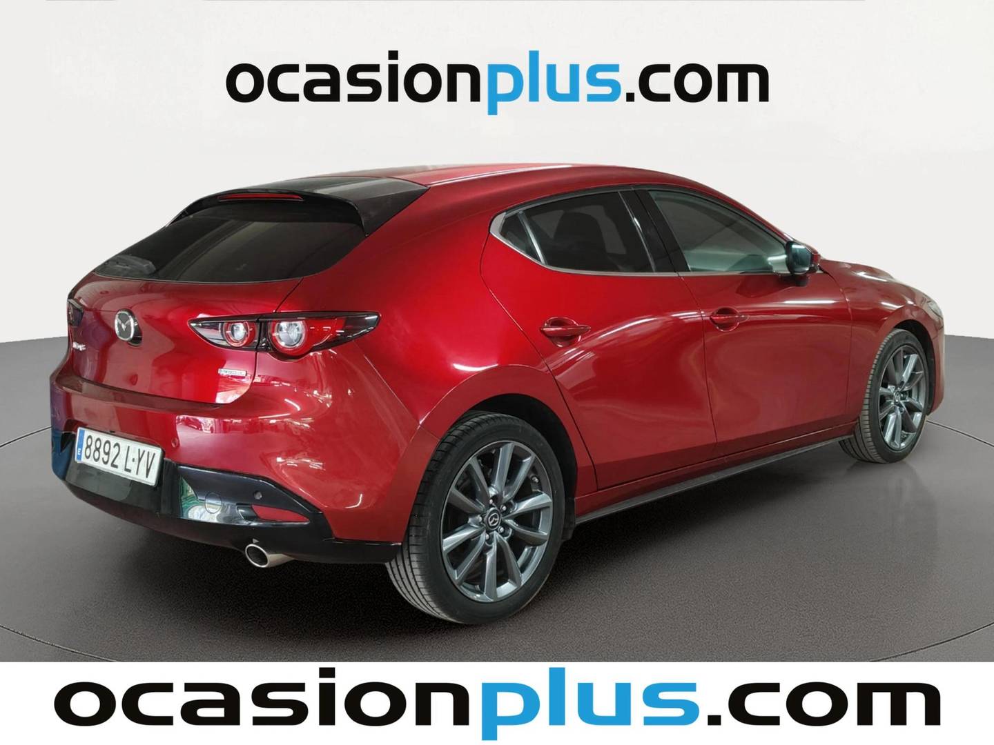 Foto trasera Mazda Mazda3 Mazda Mazda 3 2.0 e-SKYACTIV-G Zenith AT (122 CV) derecha