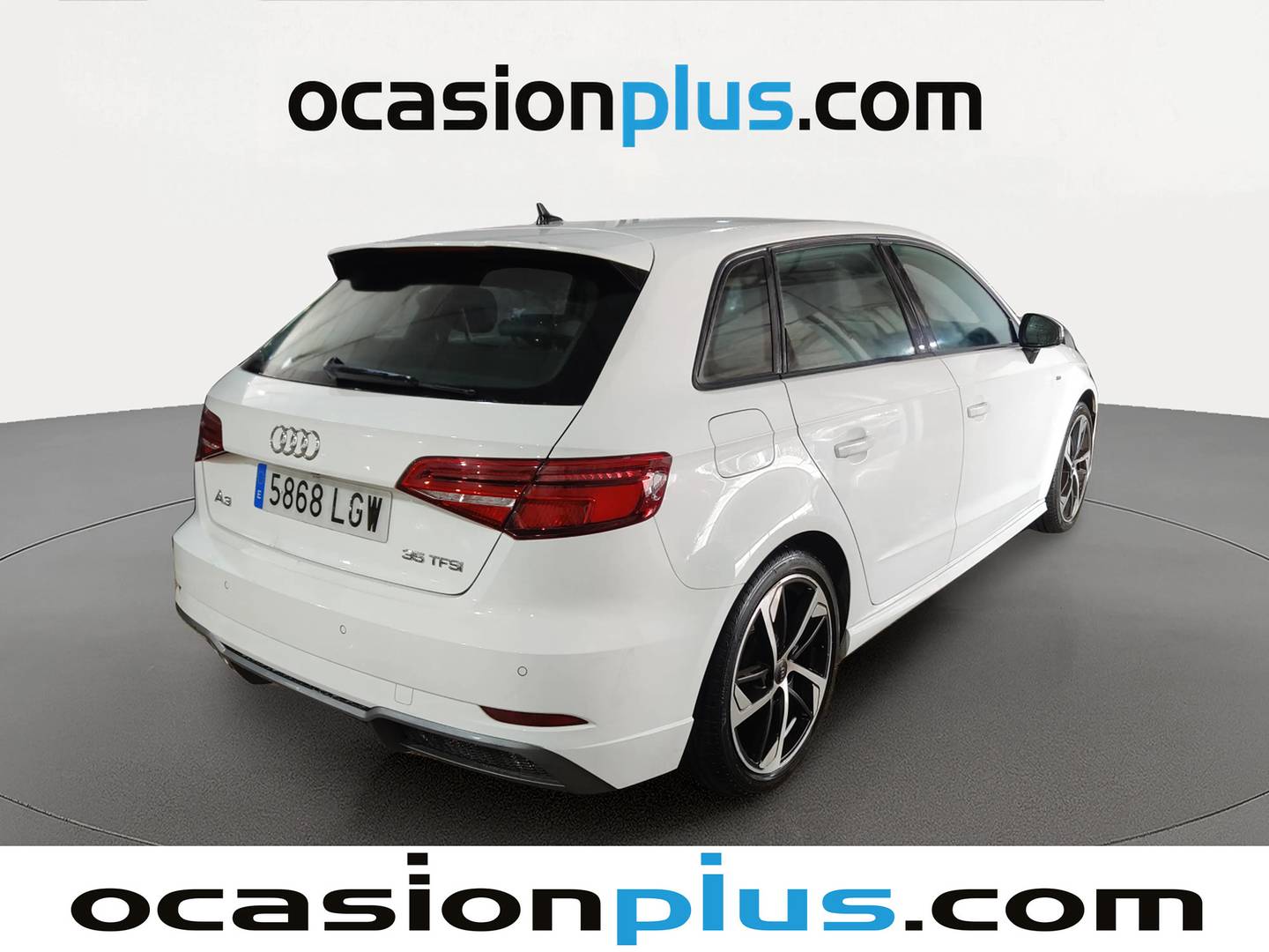 Foto trasera Audi A3 Audi A3 Sportback ALL-IN edition 35 TFSI (150 CV) S tronic Pack S-Line derecha