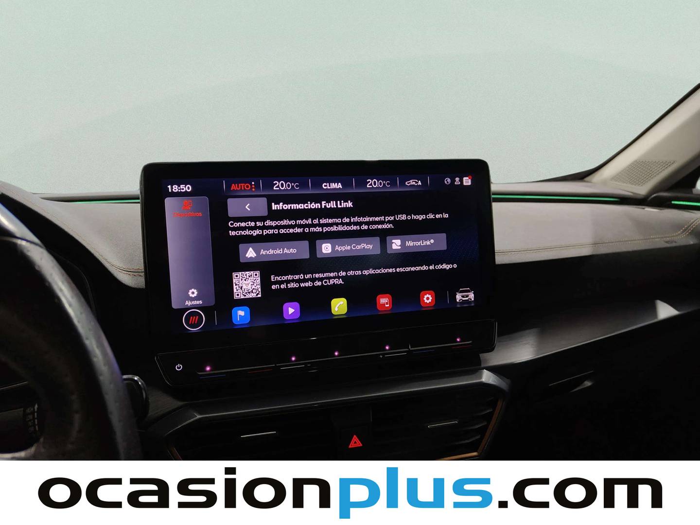 Equipamiento del Cupra Formentor CUPRA Formentor 2.0 TDI (150 CV)